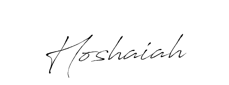 Create a beautiful signature design for name Hoshaiah. With this signature (Antro_Vectra) fonts, you can make a handwritten signature for free. Hoshaiah signature style 6 images and pictures png