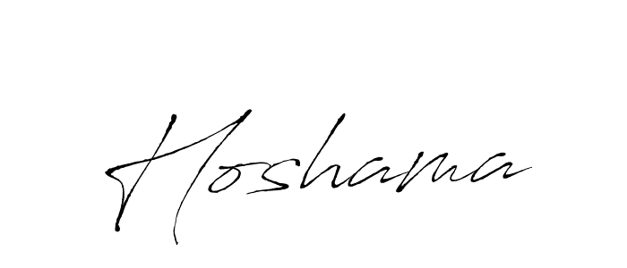 Use a signature maker to create a handwritten signature online. With this signature software, you can design (Antro_Vectra) your own signature for name Hoshama. Hoshama signature style 6 images and pictures png