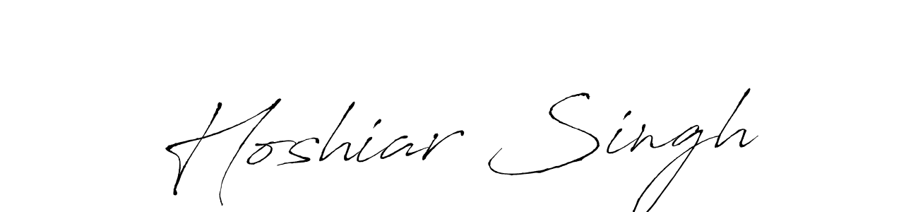 Hoshiar Singh stylish signature style. Best Handwritten Sign (Antro_Vectra) for my name. Handwritten Signature Collection Ideas for my name Hoshiar Singh. Hoshiar Singh signature style 6 images and pictures png