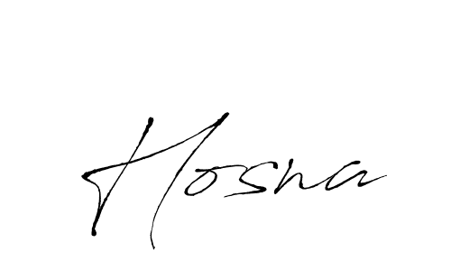Hosna stylish signature style. Best Handwritten Sign (Antro_Vectra) for my name. Handwritten Signature Collection Ideas for my name Hosna. Hosna signature style 6 images and pictures png
