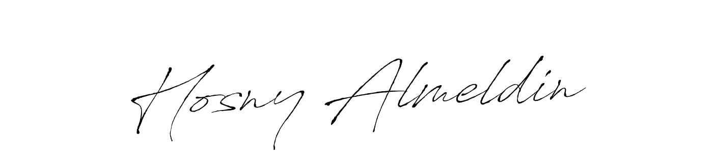 Use a signature maker to create a handwritten signature online. With this signature software, you can design (Antro_Vectra) your own signature for name Hosny Almeldin. Hosny Almeldin signature style 6 images and pictures png