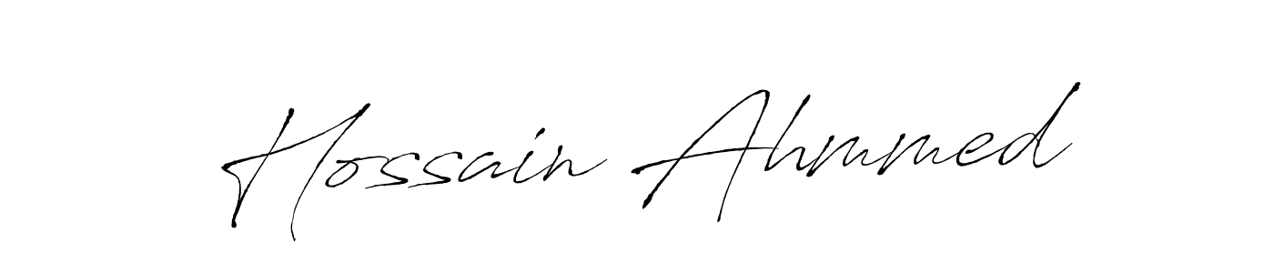 You can use this online signature creator to create a handwritten signature for the name Hossain Ahmmed. This is the best online autograph maker. Hossain Ahmmed signature style 6 images and pictures png
