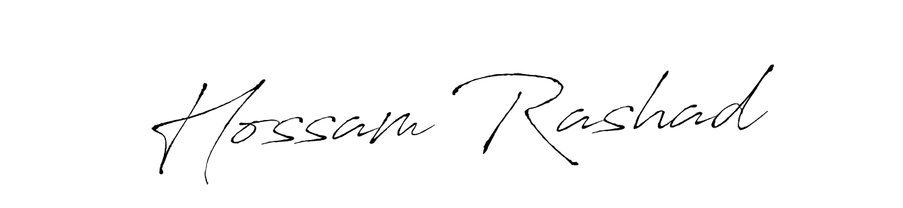 It looks lik you need a new signature style for name Hossam Rashad. Design unique handwritten (Antro_Vectra) signature with our free signature maker in just a few clicks. Hossam Rashad signature style 6 images and pictures png