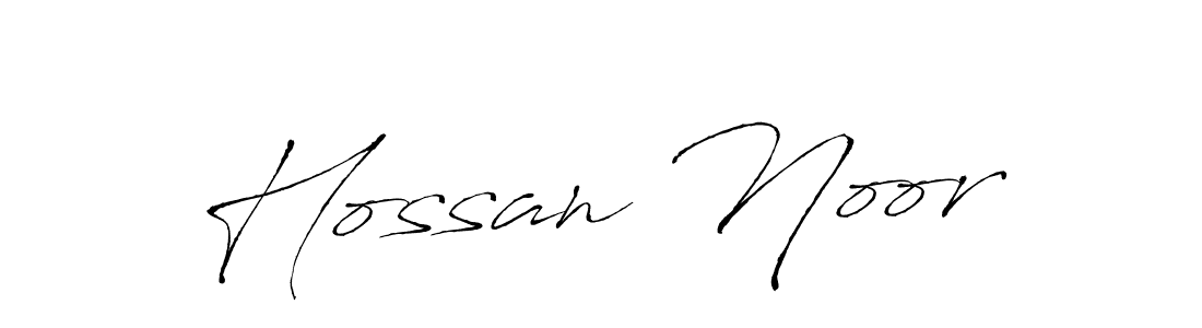 Create a beautiful signature design for name Hossan Noor. With this signature (Antro_Vectra) fonts, you can make a handwritten signature for free. Hossan Noor signature style 6 images and pictures png