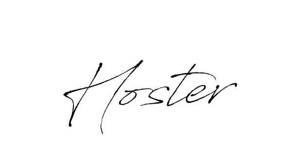 You should practise on your own different ways (Antro_Vectra) to write your name (Hoster) in signature. don't let someone else do it for you. Hoster signature style 6 images and pictures png
