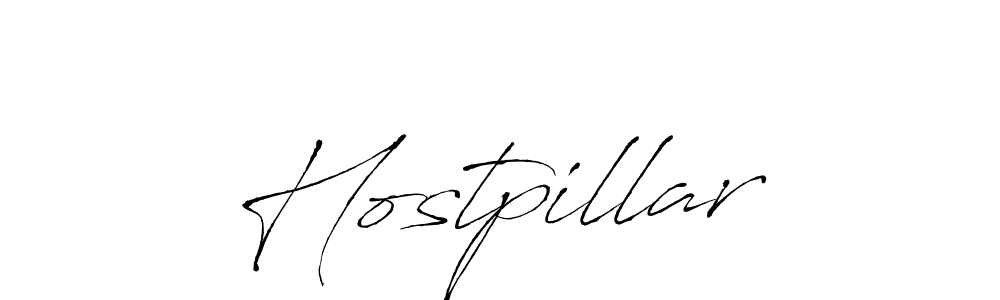 Make a beautiful signature design for name Hostpillar. Use this online signature maker to create a handwritten signature for free. Hostpillar signature style 6 images and pictures png