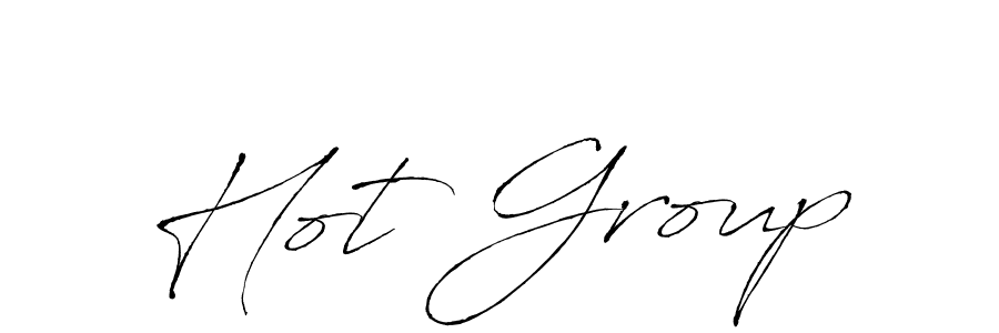 Design your own signature with our free online signature maker. With this signature software, you can create a handwritten (Antro_Vectra) signature for name Hot Group. Hot Group signature style 6 images and pictures png