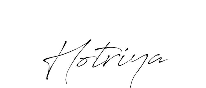 Design your own signature with our free online signature maker. With this signature software, you can create a handwritten (Antro_Vectra) signature for name Hotriya. Hotriya signature style 6 images and pictures png