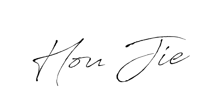 It looks lik you need a new signature style for name Hou Jie. Design unique handwritten (Antro_Vectra) signature with our free signature maker in just a few clicks. Hou Jie signature style 6 images and pictures png