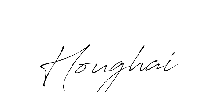 Use a signature maker to create a handwritten signature online. With this signature software, you can design (Antro_Vectra) your own signature for name Houghai. Houghai signature style 6 images and pictures png