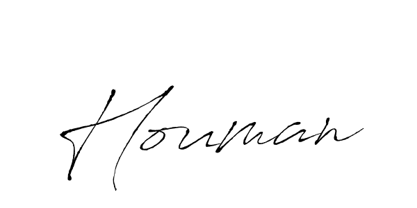 Houman stylish signature style. Best Handwritten Sign (Antro_Vectra) for my name. Handwritten Signature Collection Ideas for my name Houman. Houman signature style 6 images and pictures png