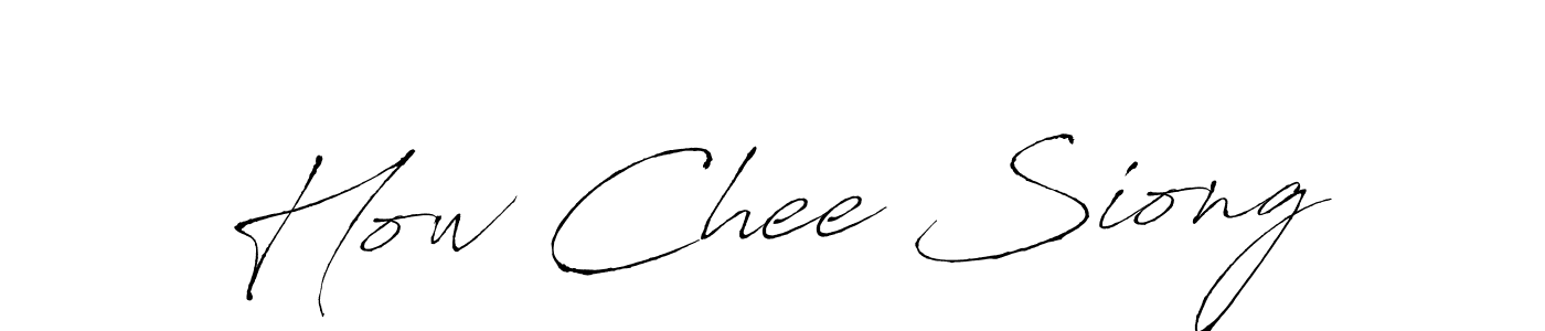 You should practise on your own different ways (Antro_Vectra) to write your name (How Chee Siong) in signature. don't let someone else do it for you. How Chee Siong signature style 6 images and pictures png