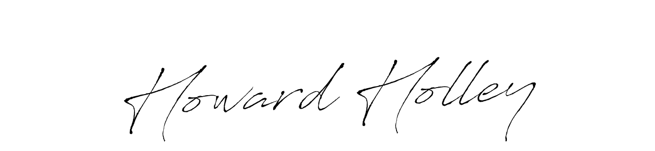 How to make Howard Holley name signature. Use Antro_Vectra style for creating short signs online. This is the latest handwritten sign. Howard Holley signature style 6 images and pictures png