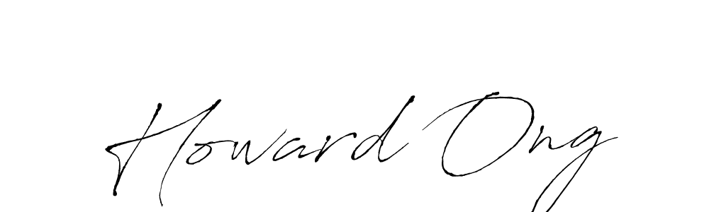 Also You can easily find your signature by using the search form. We will create Howard Ong name handwritten signature images for you free of cost using Antro_Vectra sign style. Howard Ong signature style 6 images and pictures png