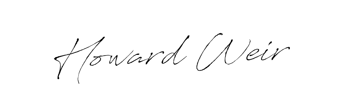 Also we have Howard Weir name is the best signature style. Create professional handwritten signature collection using Antro_Vectra autograph style. Howard Weir signature style 6 images and pictures png