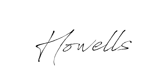 How to make Howells signature? Antro_Vectra is a professional autograph style. Create handwritten signature for Howells name. Howells signature style 6 images and pictures png