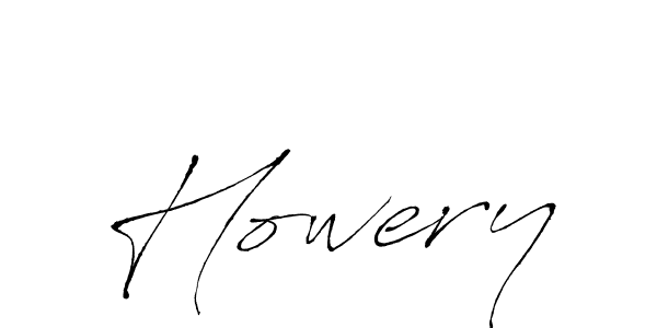 How to Draw Howery signature style? Antro_Vectra is a latest design signature styles for name Howery. Howery signature style 6 images and pictures png
