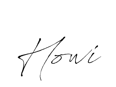 Howi stylish signature style. Best Handwritten Sign (Antro_Vectra) for my name. Handwritten Signature Collection Ideas for my name Howi. Howi signature style 6 images and pictures png