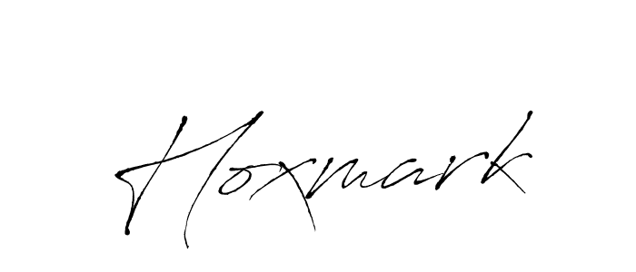 Design your own signature with our free online signature maker. With this signature software, you can create a handwritten (Antro_Vectra) signature for name Hoxmark. Hoxmark signature style 6 images and pictures png