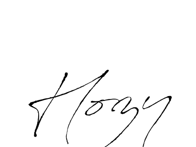 Also we have Hozy name is the best signature style. Create professional handwritten signature collection using Antro_Vectra autograph style. Hozy signature style 6 images and pictures png