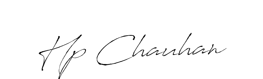 It looks lik you need a new signature style for name Hp Chauhan. Design unique handwritten (Antro_Vectra) signature with our free signature maker in just a few clicks. Hp Chauhan signature style 6 images and pictures png