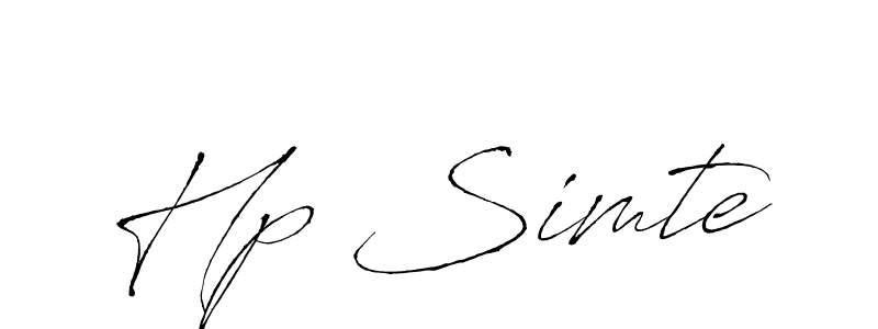 This is the best signature style for the Hp Simte name. Also you like these signature font (Antro_Vectra). Mix name signature. Hp Simte signature style 6 images and pictures png