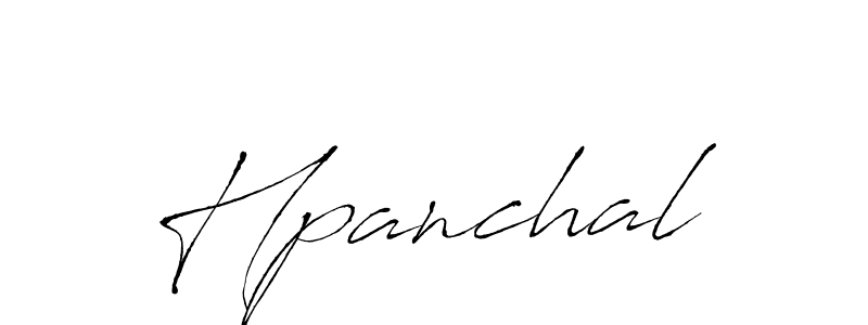 How to Draw Hpanchal signature style? Antro_Vectra is a latest design signature styles for name Hpanchal. Hpanchal signature style 6 images and pictures png