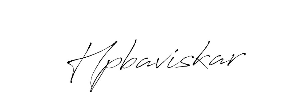 Also You can easily find your signature by using the search form. We will create Hpbaviskar name handwritten signature images for you free of cost using Antro_Vectra sign style. Hpbaviskar signature style 6 images and pictures png