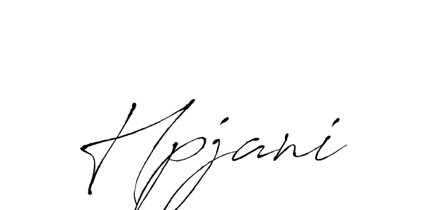 Make a beautiful signature design for name Hpjani. Use this online signature maker to create a handwritten signature for free. Hpjani signature style 6 images and pictures png
