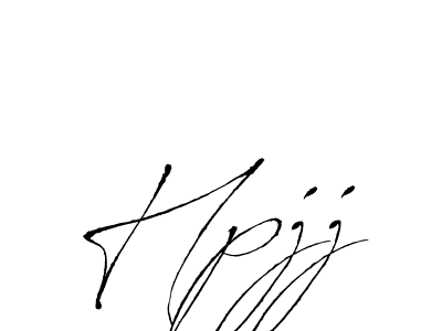 The best way (Antro_Vectra) to make a short signature is to pick only two or three words in your name. The name Hpjj include a total of six letters. For converting this name. Hpjj signature style 6 images and pictures png