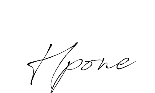 How to Draw Hpone signature style? Antro_Vectra is a latest design signature styles for name Hpone. Hpone signature style 6 images and pictures png