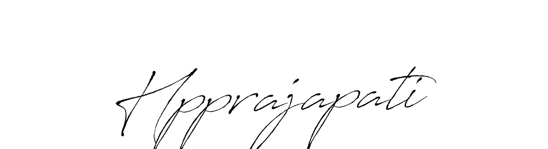 How to make Hpprajapati name signature. Use Antro_Vectra style for creating short signs online. This is the latest handwritten sign. Hpprajapati signature style 6 images and pictures png