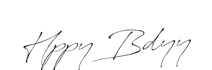 Design your own signature with our free online signature maker. With this signature software, you can create a handwritten (Antro_Vectra) signature for name Hppy Bdyy. Hppy Bdyy signature style 6 images and pictures png