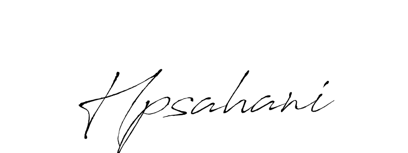 The best way (Antro_Vectra) to make a short signature is to pick only two or three words in your name. The name Hpsahani include a total of six letters. For converting this name. Hpsahani signature style 6 images and pictures png