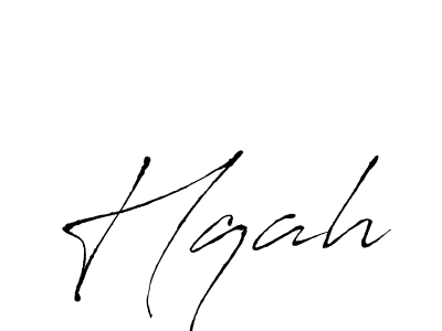 Hqah stylish signature style. Best Handwritten Sign (Antro_Vectra) for my name. Handwritten Signature Collection Ideas for my name Hqah. Hqah signature style 6 images and pictures png