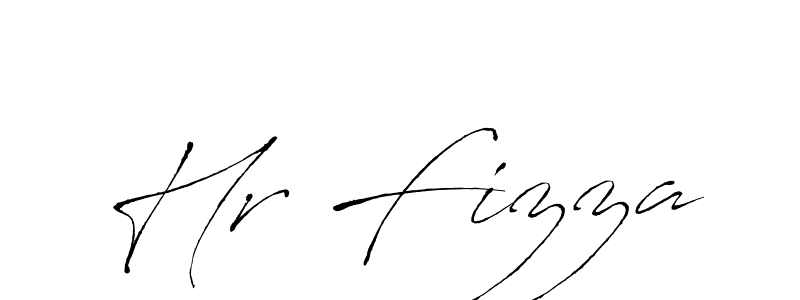 Design your own signature with our free online signature maker. With this signature software, you can create a handwritten (Antro_Vectra) signature for name Hr Fizza. Hr Fizza signature style 6 images and pictures png