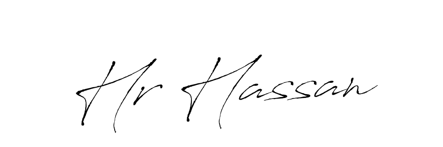 Make a beautiful signature design for name Hr Hassan. Use this online signature maker to create a handwritten signature for free. Hr Hassan signature style 6 images and pictures png