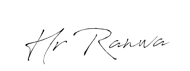 You should practise on your own different ways (Antro_Vectra) to write your name (Hr Ranwa) in signature. don't let someone else do it for you. Hr Ranwa signature style 6 images and pictures png