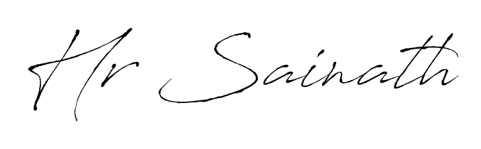 An effortless, minimalist signature concept for Hr Sainath using Antro_Vectra design. Clean lines that look great on any document. Hr Sainath signature style 6 images and pictures png
