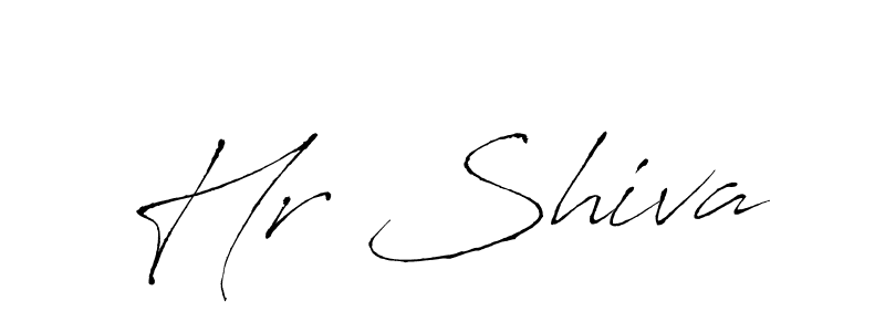 Also we have Hr Shiva name is the best signature style. Create professional handwritten signature collection using Antro_Vectra autograph style. Hr Shiva signature style 6 images and pictures png