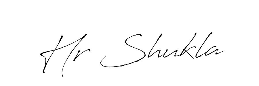 This is the best signature style for the Hr Shukla name. Also you like these signature font (Antro_Vectra). Mix name signature. Hr Shukla signature style 6 images and pictures png