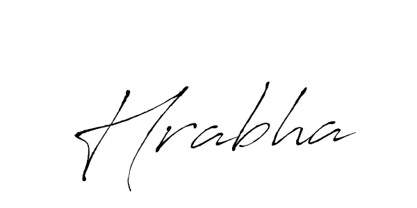 You should practise on your own different ways (Antro_Vectra) to write your name (Hrabha) in signature. don't let someone else do it for you. Hrabha signature style 6 images and pictures png