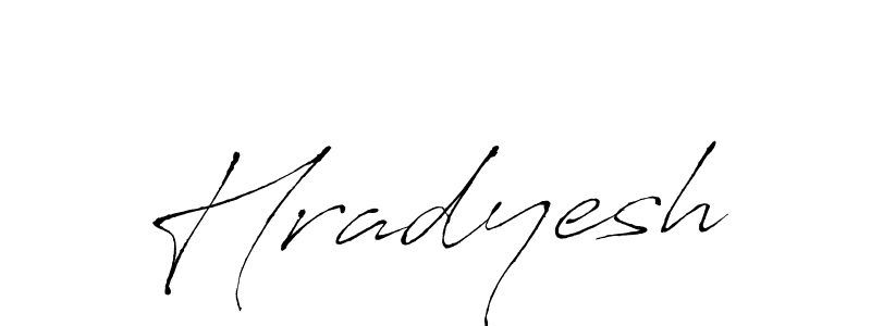 How to make Hradyesh name signature. Use Antro_Vectra style for creating short signs online. This is the latest handwritten sign. Hradyesh signature style 6 images and pictures png