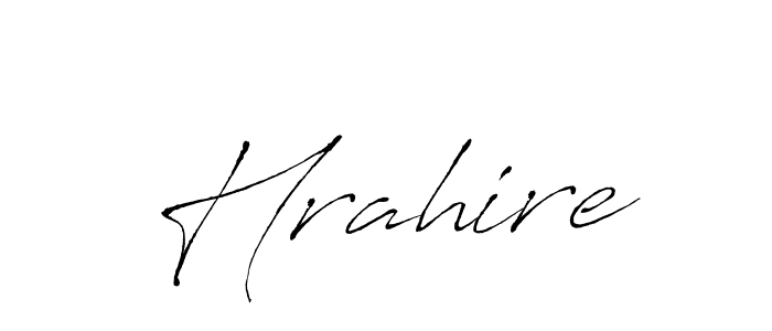 Also we have Hrahire name is the best signature style. Create professional handwritten signature collection using Antro_Vectra autograph style. Hrahire signature style 6 images and pictures png