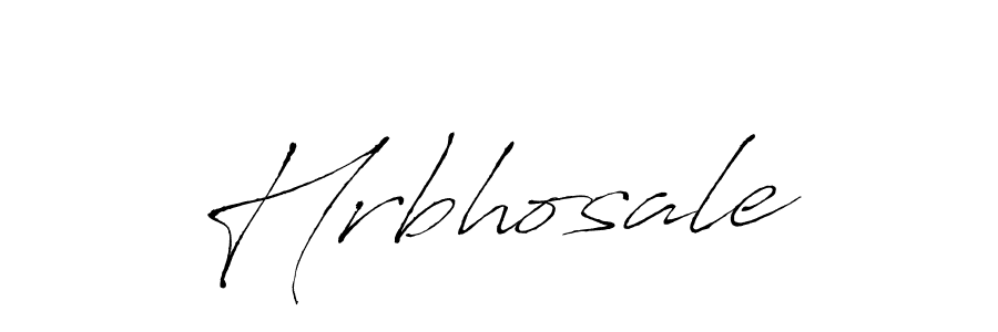 Make a beautiful signature design for name Hrbhosale. Use this online signature maker to create a handwritten signature for free. Hrbhosale signature style 6 images and pictures png