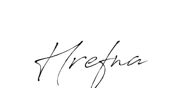 How to make Hrefna name signature. Use Antro_Vectra style for creating short signs online. This is the latest handwritten sign. Hrefna signature style 6 images and pictures png