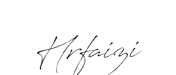 You should practise on your own different ways (Antro_Vectra) to write your name (Hrfaizi) in signature. don't let someone else do it for you. Hrfaizi signature style 6 images and pictures png