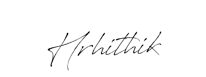 Make a beautiful signature design for name Hrhithik. With this signature (Antro_Vectra) style, you can create a handwritten signature for free. Hrhithik signature style 6 images and pictures png