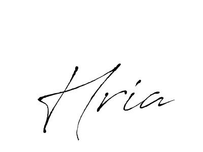 if you are searching for the best signature style for your name Hria. so please give up your signature search. here we have designed multiple signature styles  using Antro_Vectra. Hria signature style 6 images and pictures png