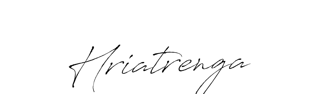 Hriatrenga stylish signature style. Best Handwritten Sign (Antro_Vectra) for my name. Handwritten Signature Collection Ideas for my name Hriatrenga. Hriatrenga signature style 6 images and pictures png